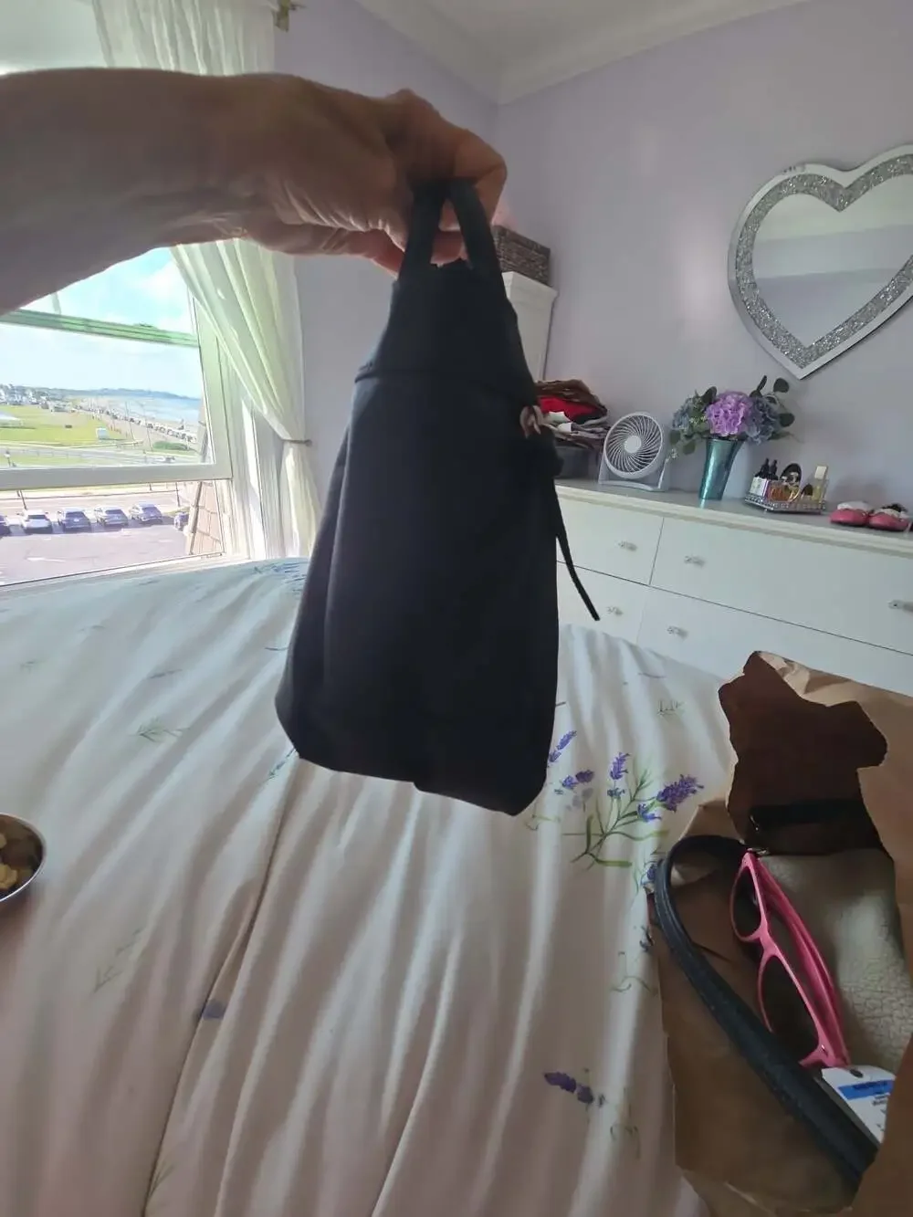 Disney black nylon